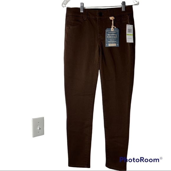 Democracy “Ab Solutions” Brown Ankle Length Pant Size 8P - Picture 6 of 14